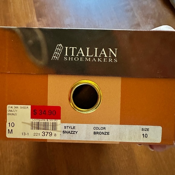 Italian Shoemaker wedge sandals size 10 - Picture 4 of 7